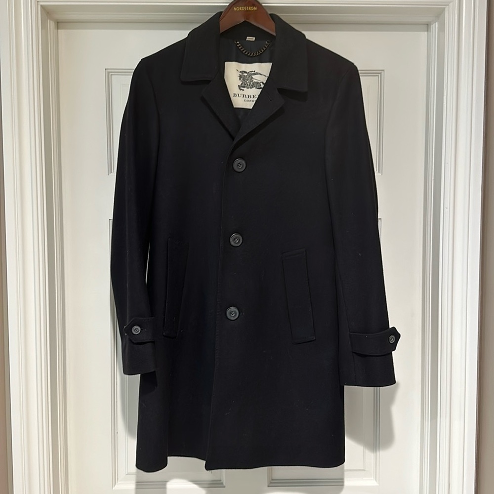 Burberry London Wool Overcoat
